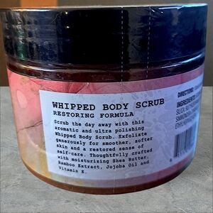 Whipped Body Scrub – Restoring Formula with Shea Butter, Jojoba Oil & Vitamin E